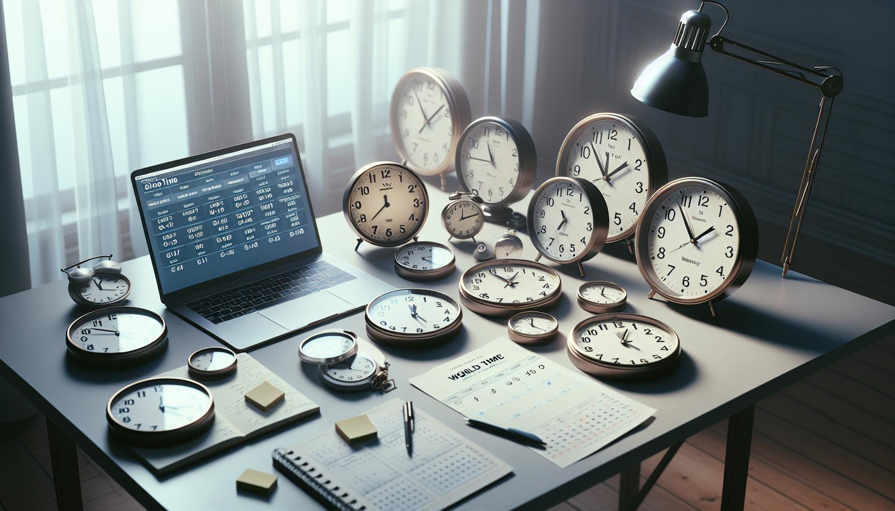 Adjusting Time for Different Time Zones and Daylight Saving