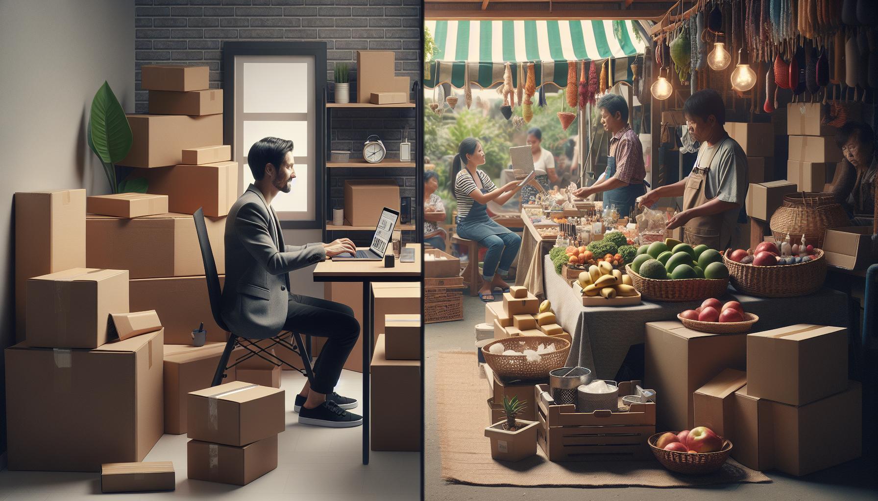 Choosing ‍the Best Selling Platforms: online vs. In-Person