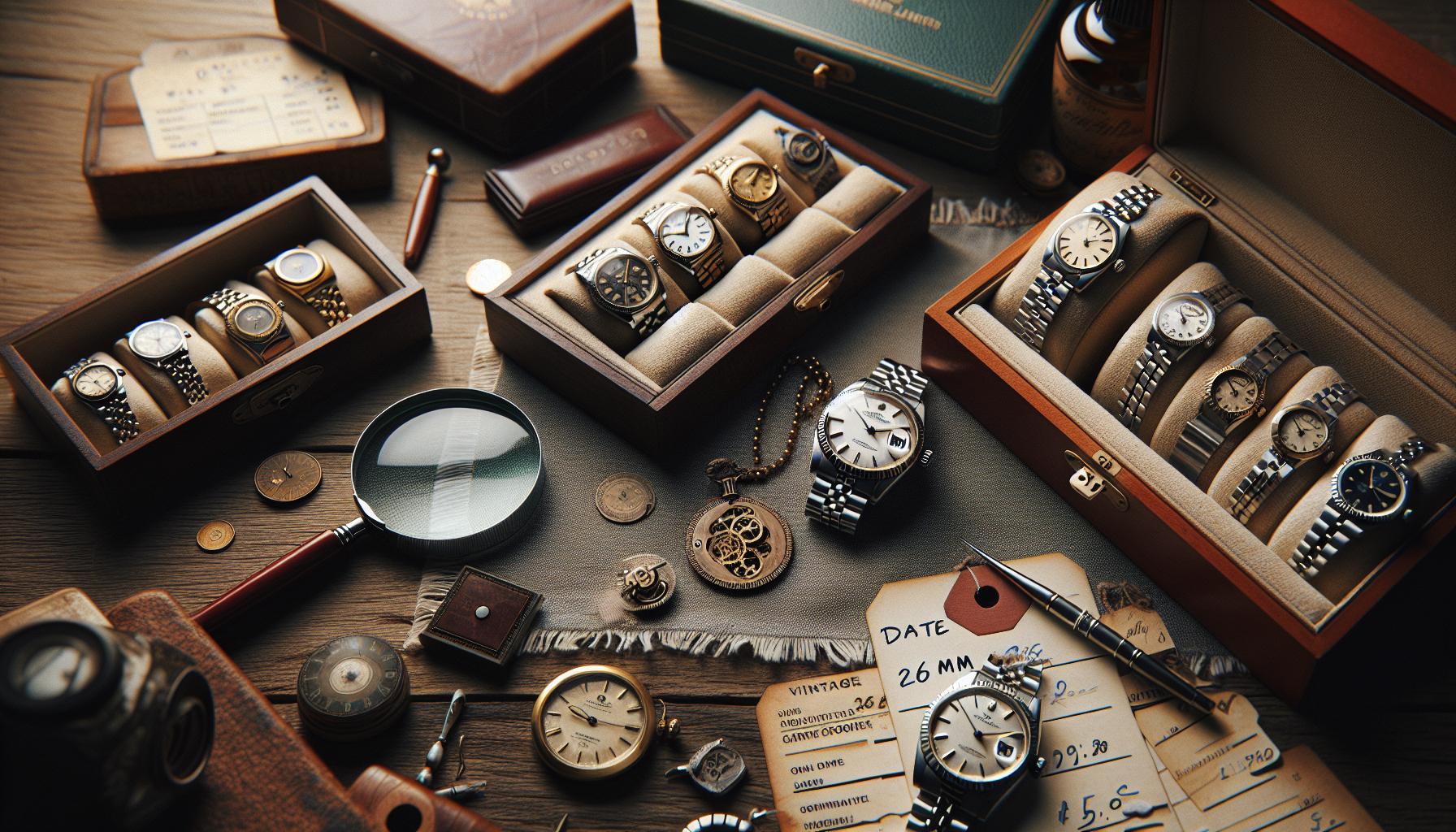 Collectibility and Market Value of Vintage 26mm‍ Datejusts
