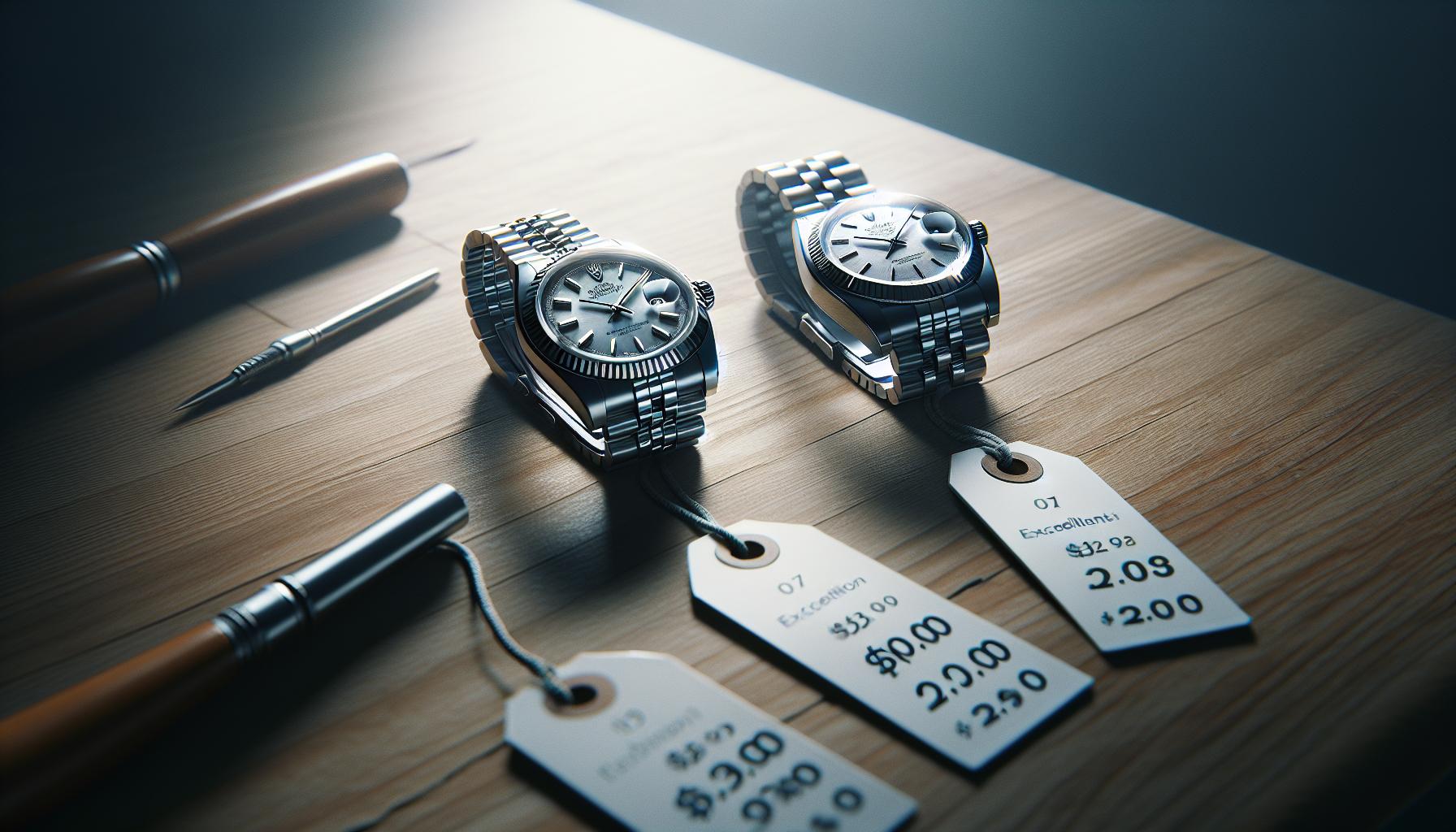 How Condition and Age Affect ‍Datejust​ 2 Pricing