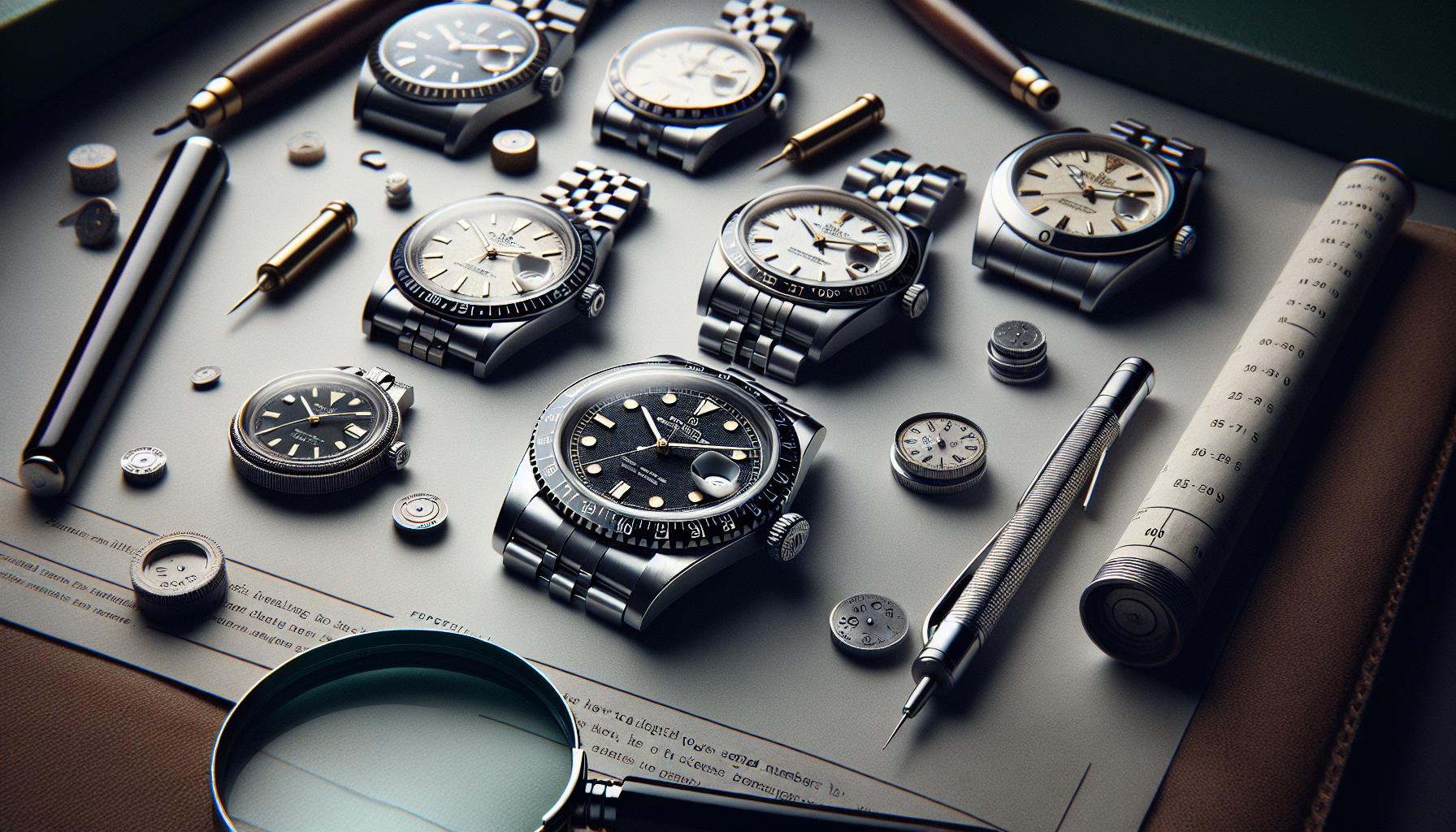 How to Identify Serial Numbers on different Datejust models