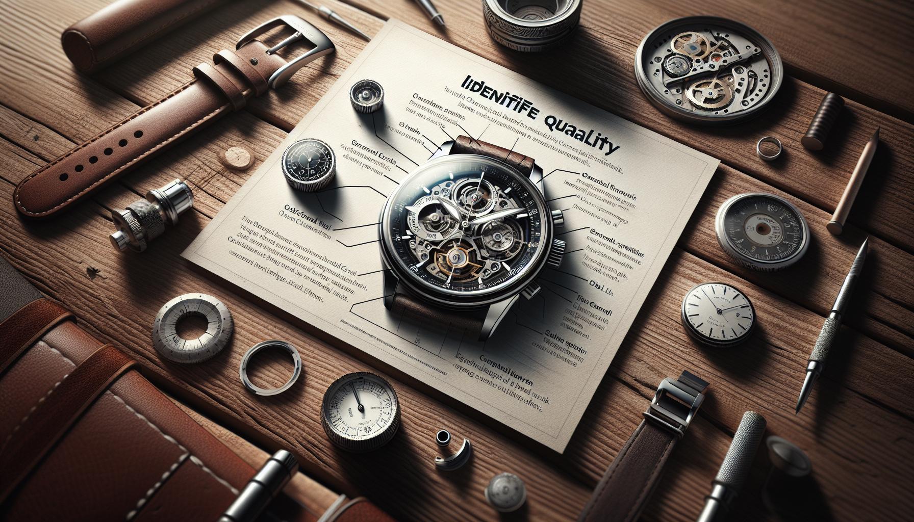 How to Spot Quality: ⁢Case,Crystal,Dial,and Strap Insights