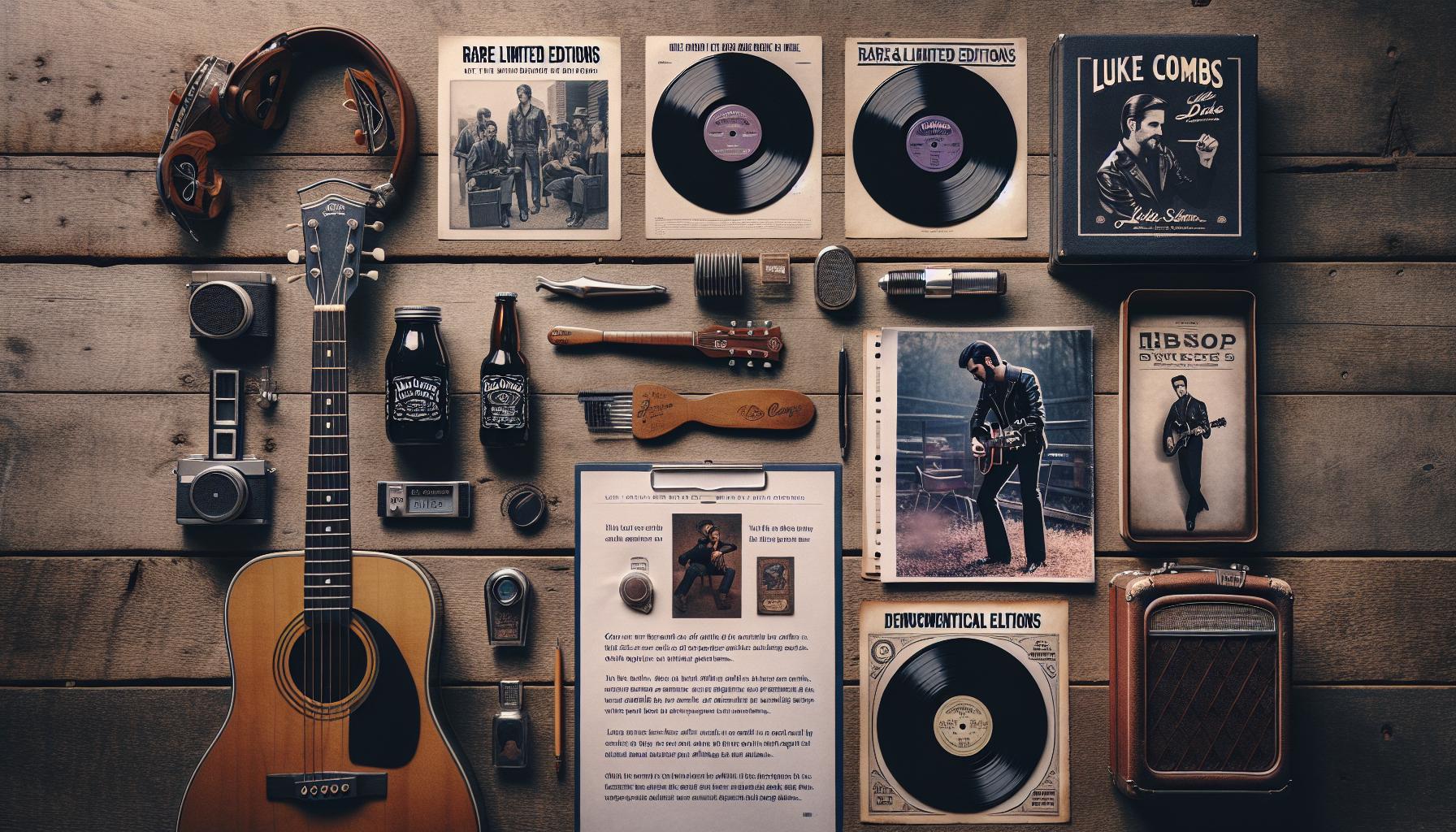 Rare and‌ Limited ⁣Editions ⁣in Luke Combs' Collection
