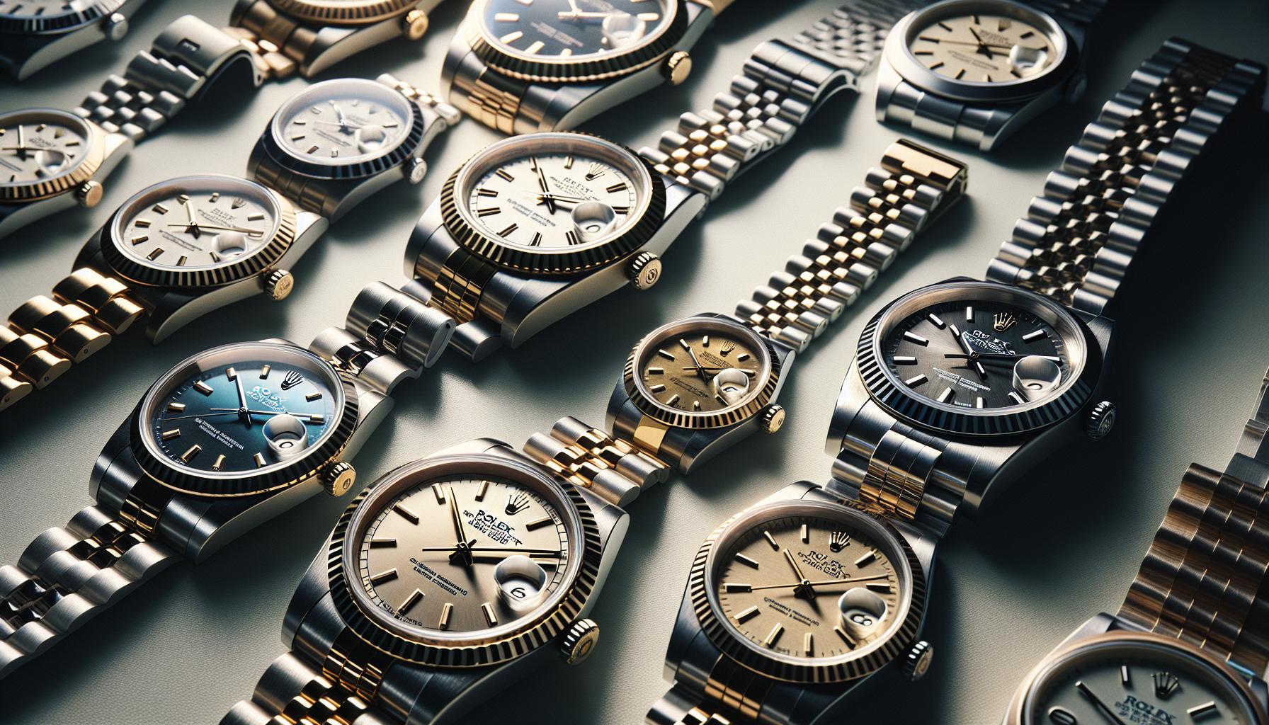 Rolex Datejust Variations and Size Options Explained