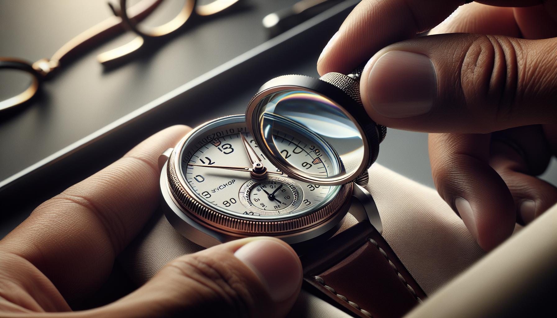 Adjusting the Cyclops Lens for Optimal Date‌ Visibility