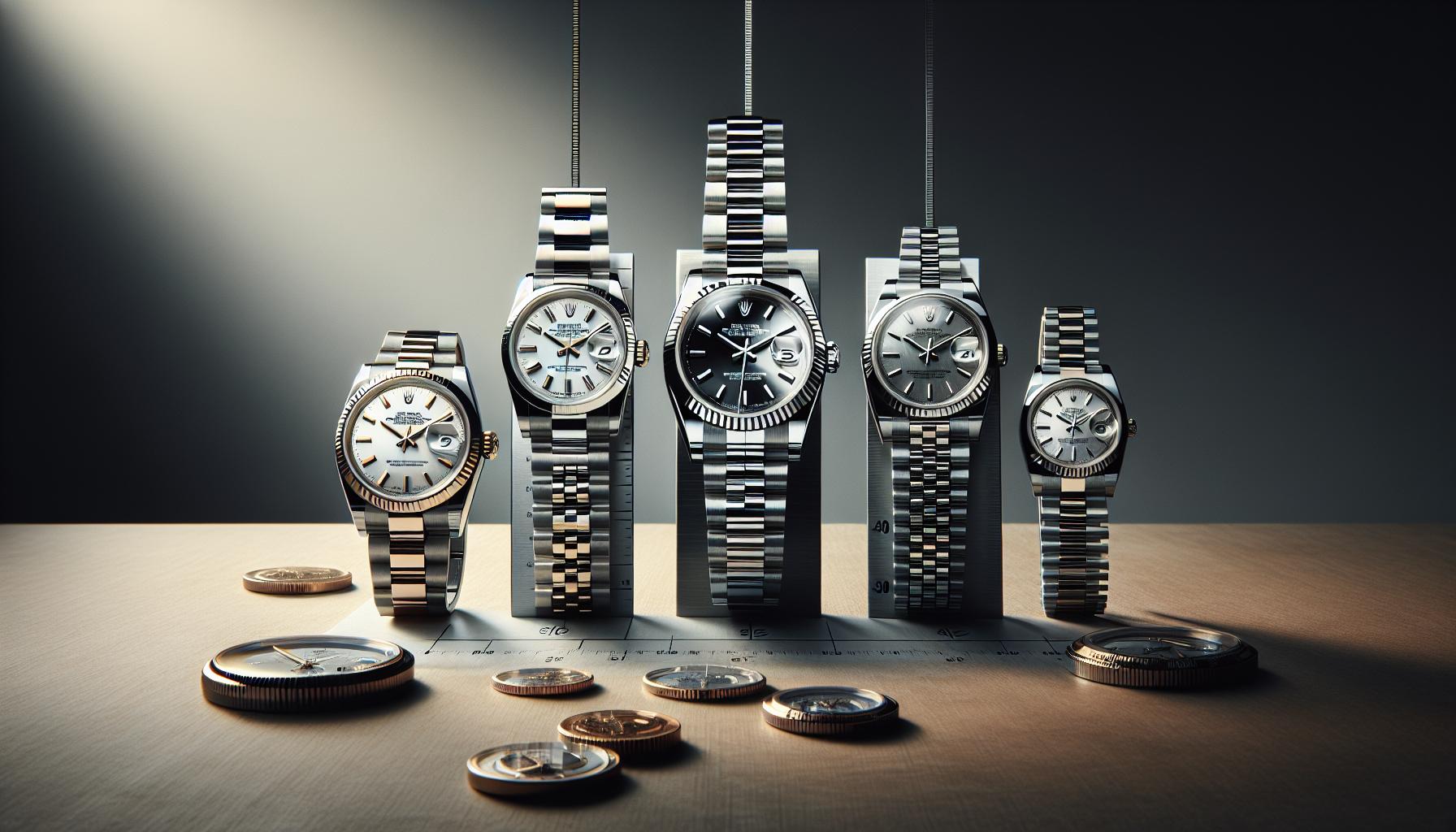 Comparing Datejust Thickness Across Popular Models