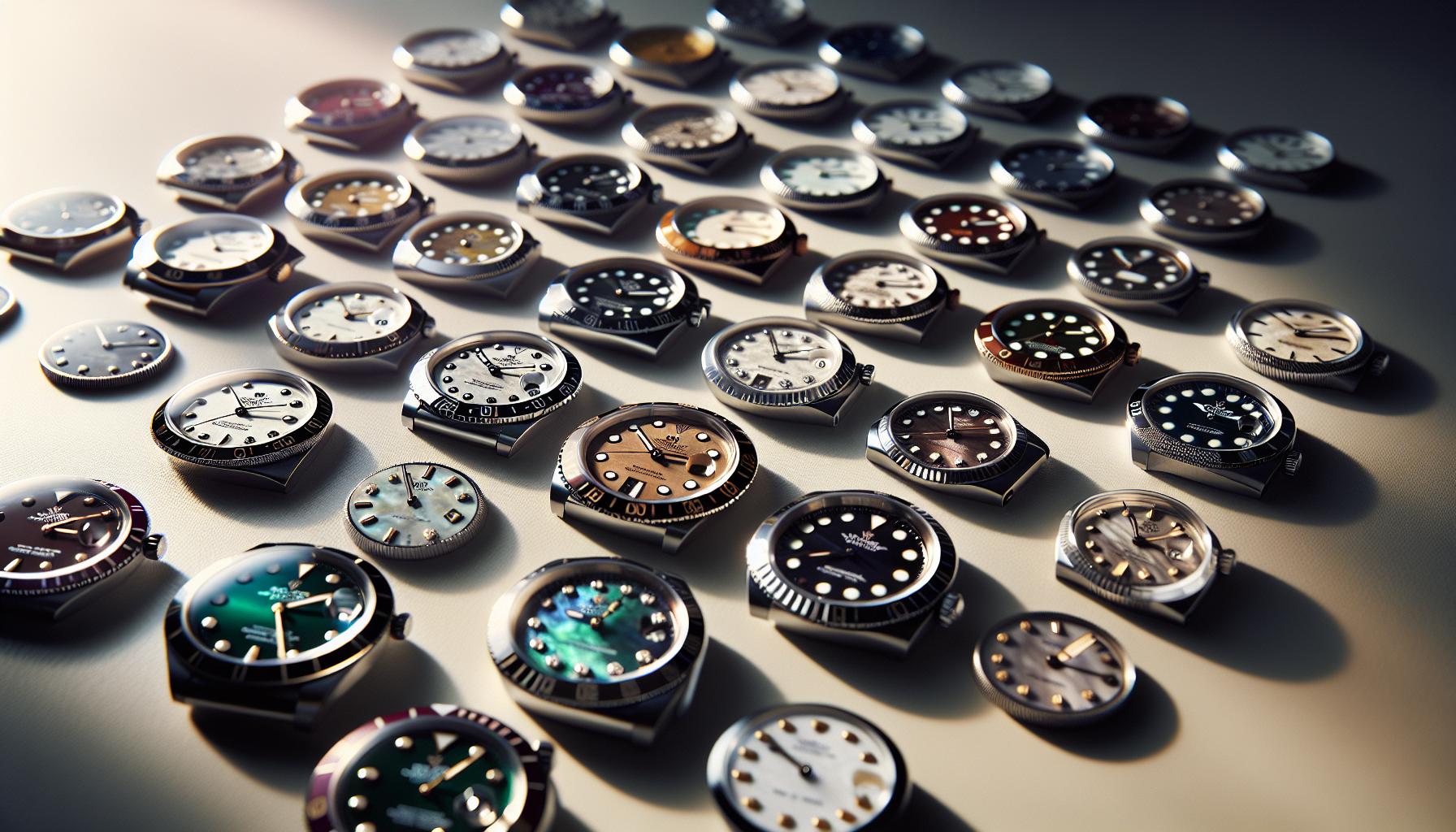 Datejust Dial Variations and Customization Options