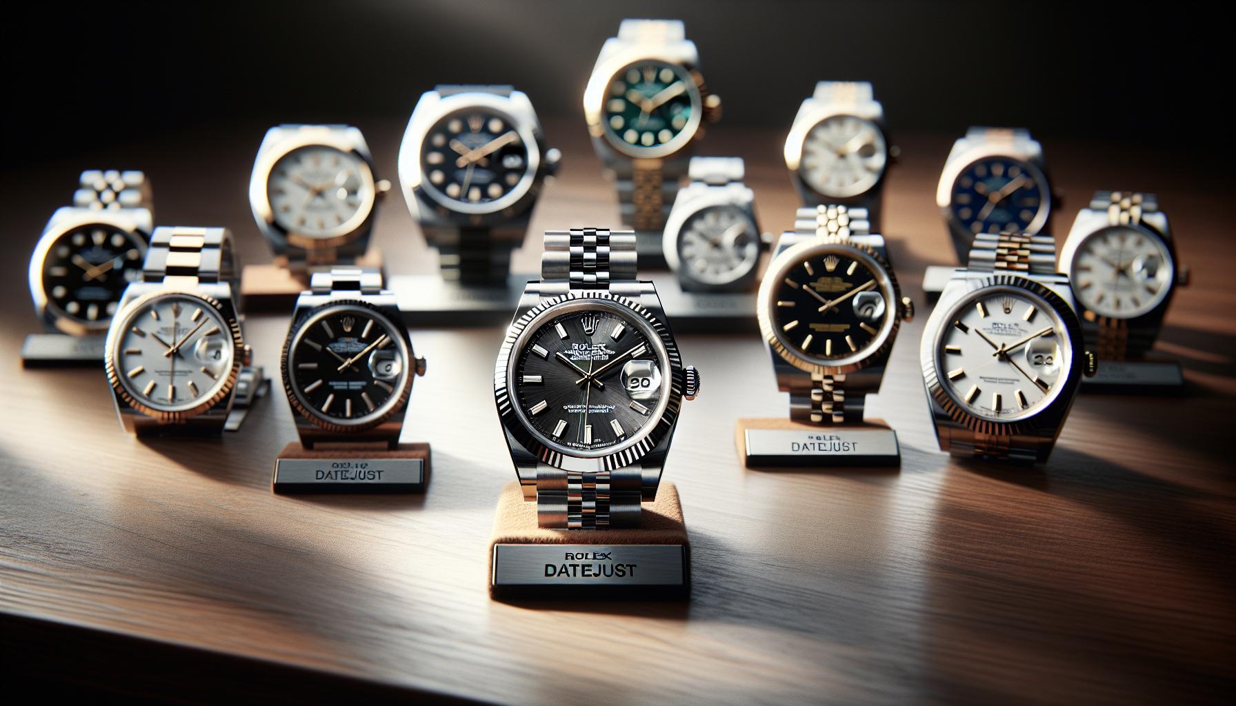 Datejust Versus Other Rolex Models: Choosing the Right Watch for You