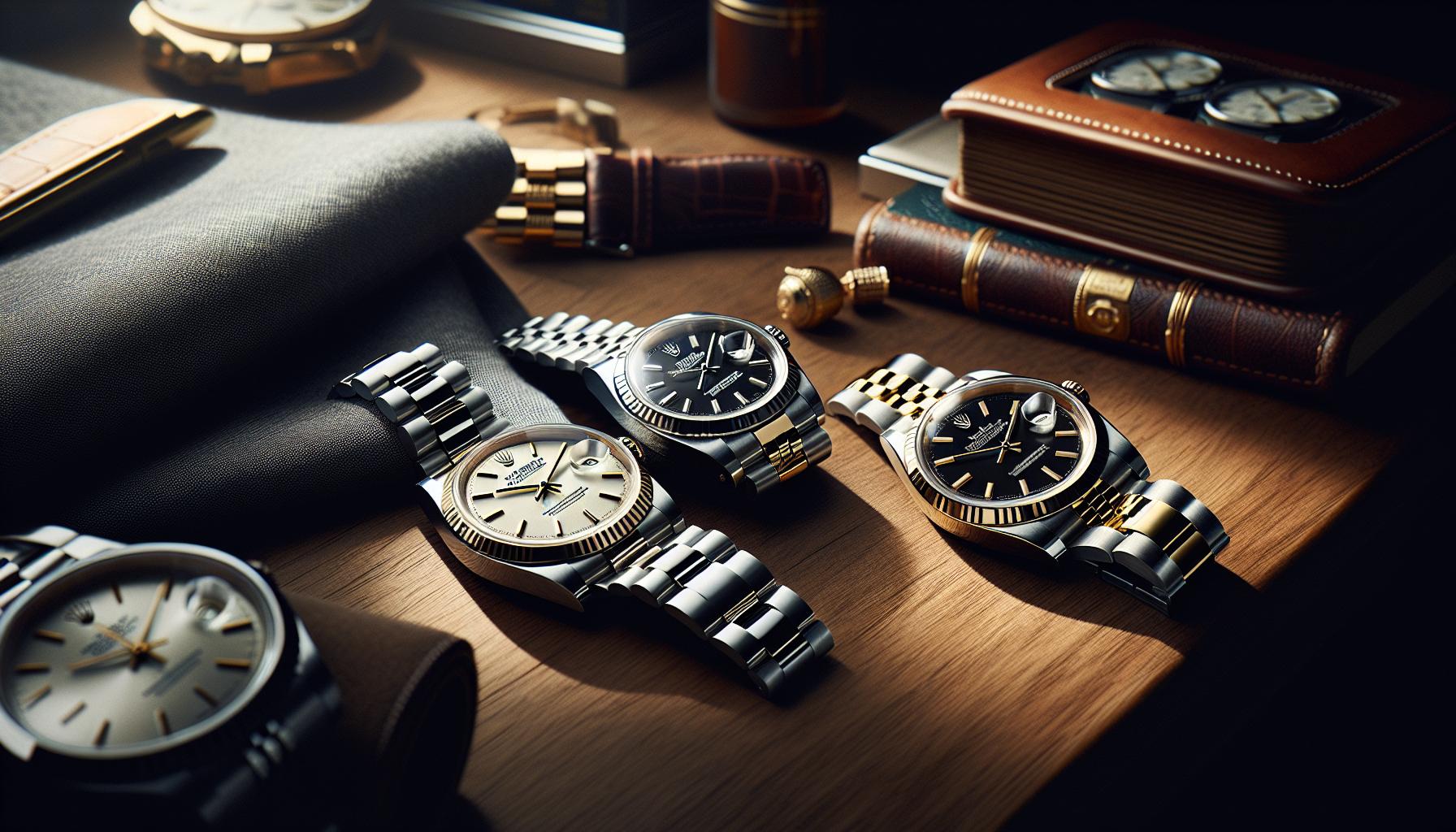 Detailed Look ​at ⁢Datejust Models⁢ Favored by Icons