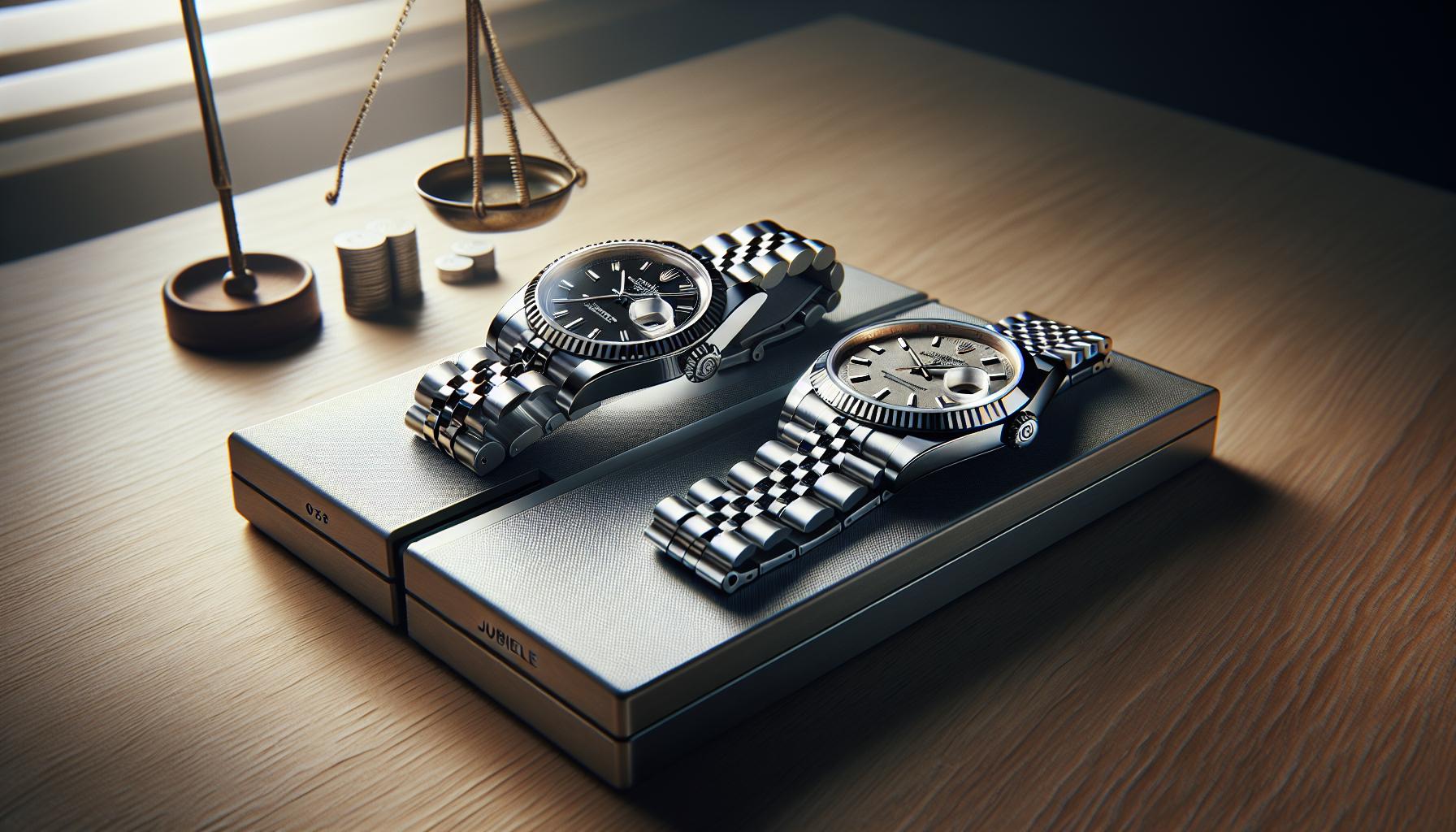 How Bracelet Type Impacts Datejust Weight