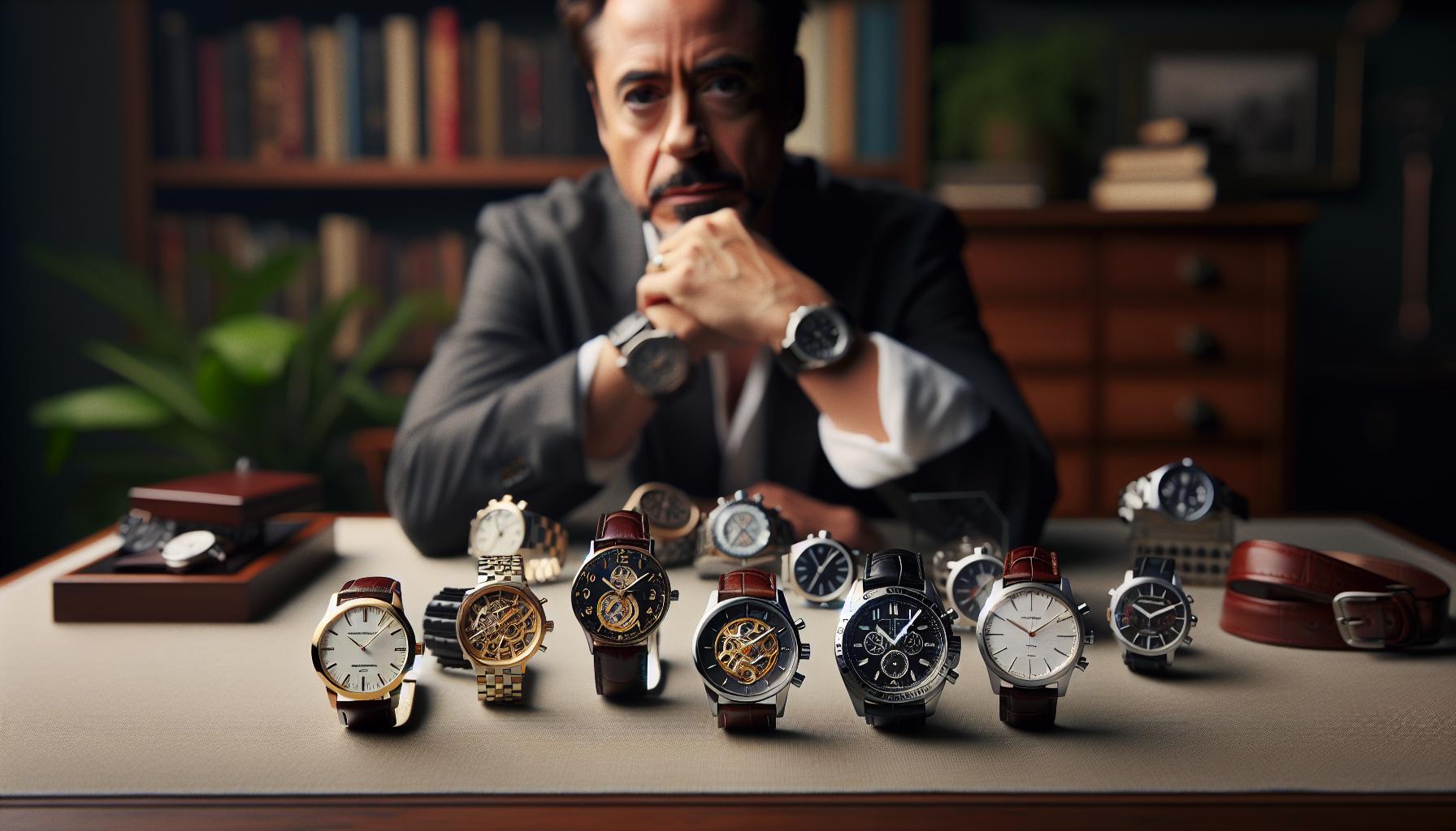 Iconic ⁣Watch Brands ‍Featured in⁣ RDJ's⁢ Arsenal