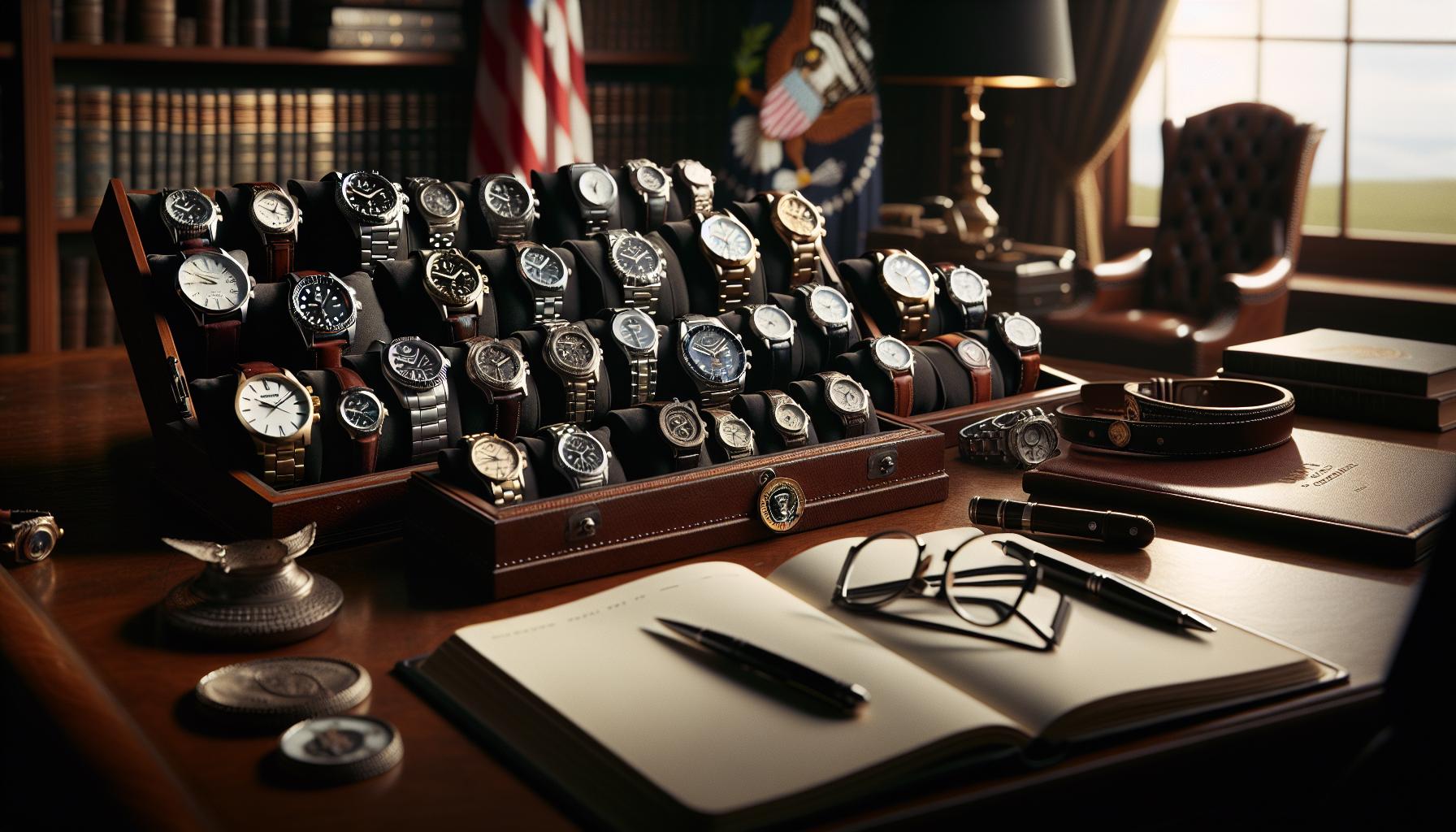 In-Depth Look at ​Clinton's Commander-in-Chief Timepieces
