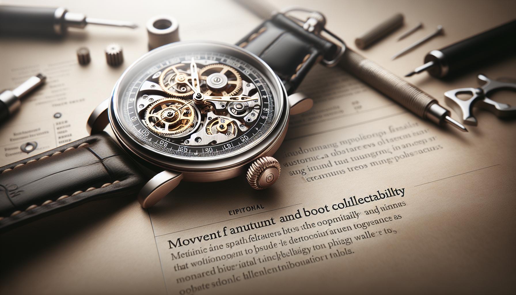 Movement and‍ Technical Features ⁢That Boost⁤ Collectability