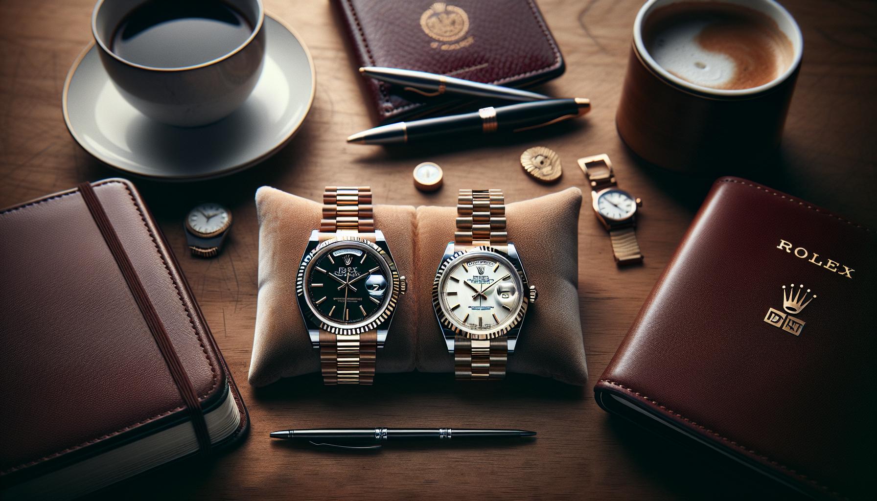 Rolex Day-Date vs Datejust: ‌Key Design and style⁤ Differences