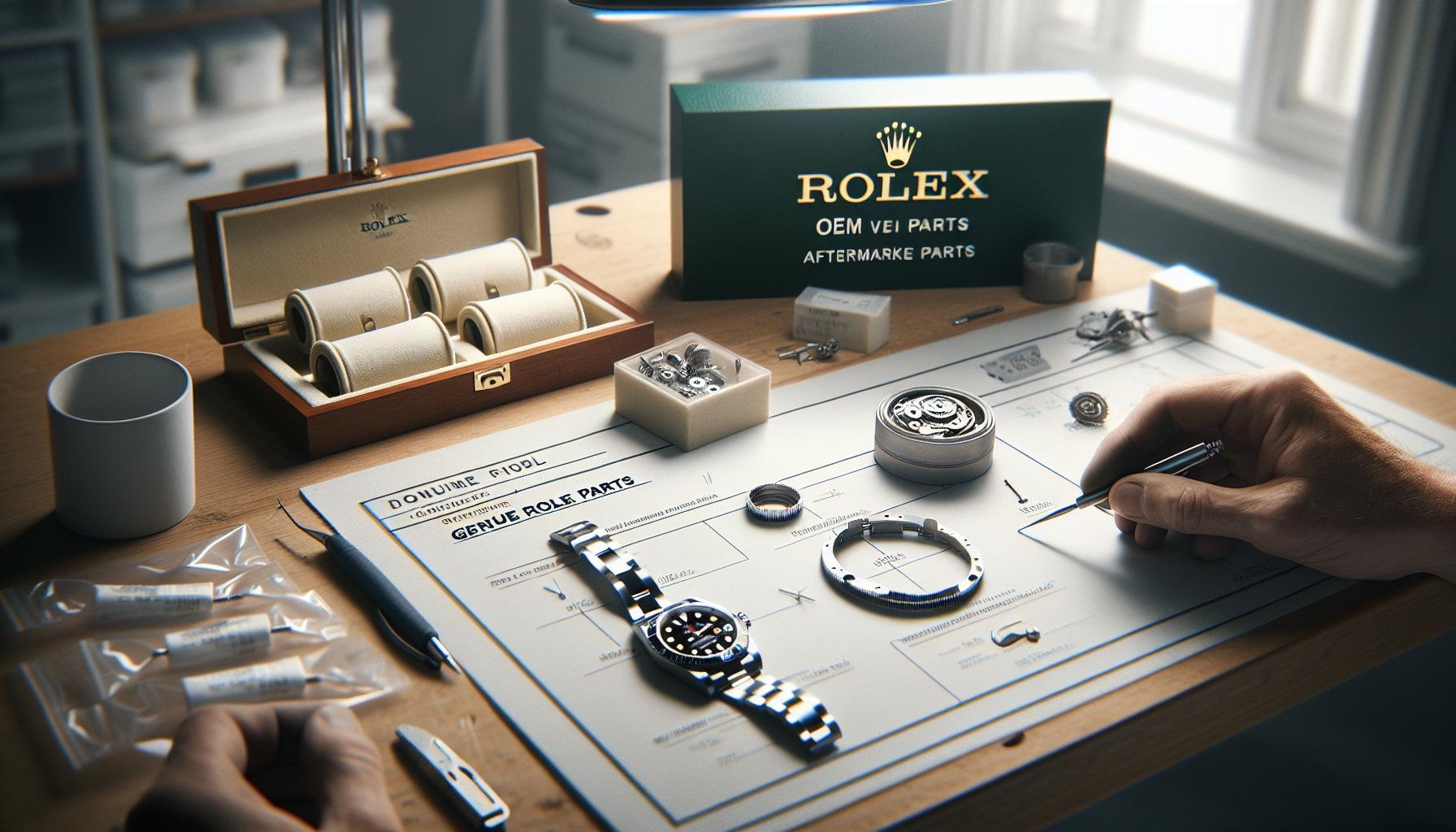 Rolex OEM Parts vs Aftermarket: Impact on Service Quality