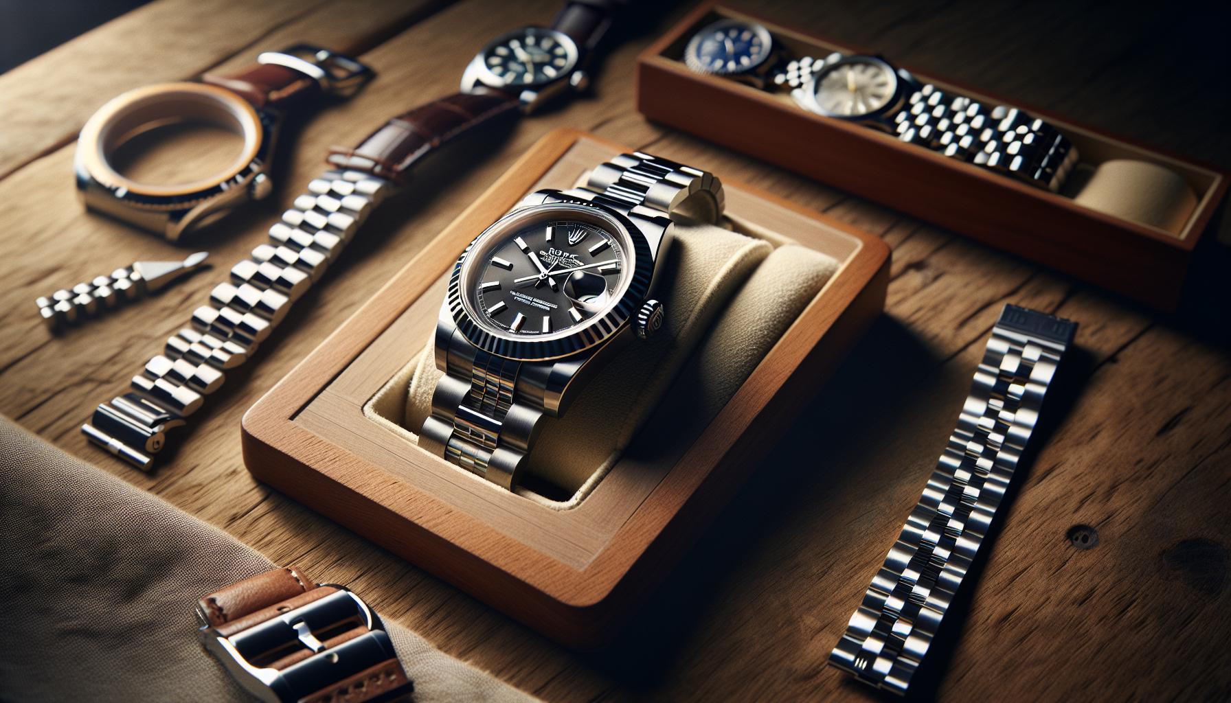 How to Adjust Rolex Oyster Perpetual Datejust ​Band: Perfect fit